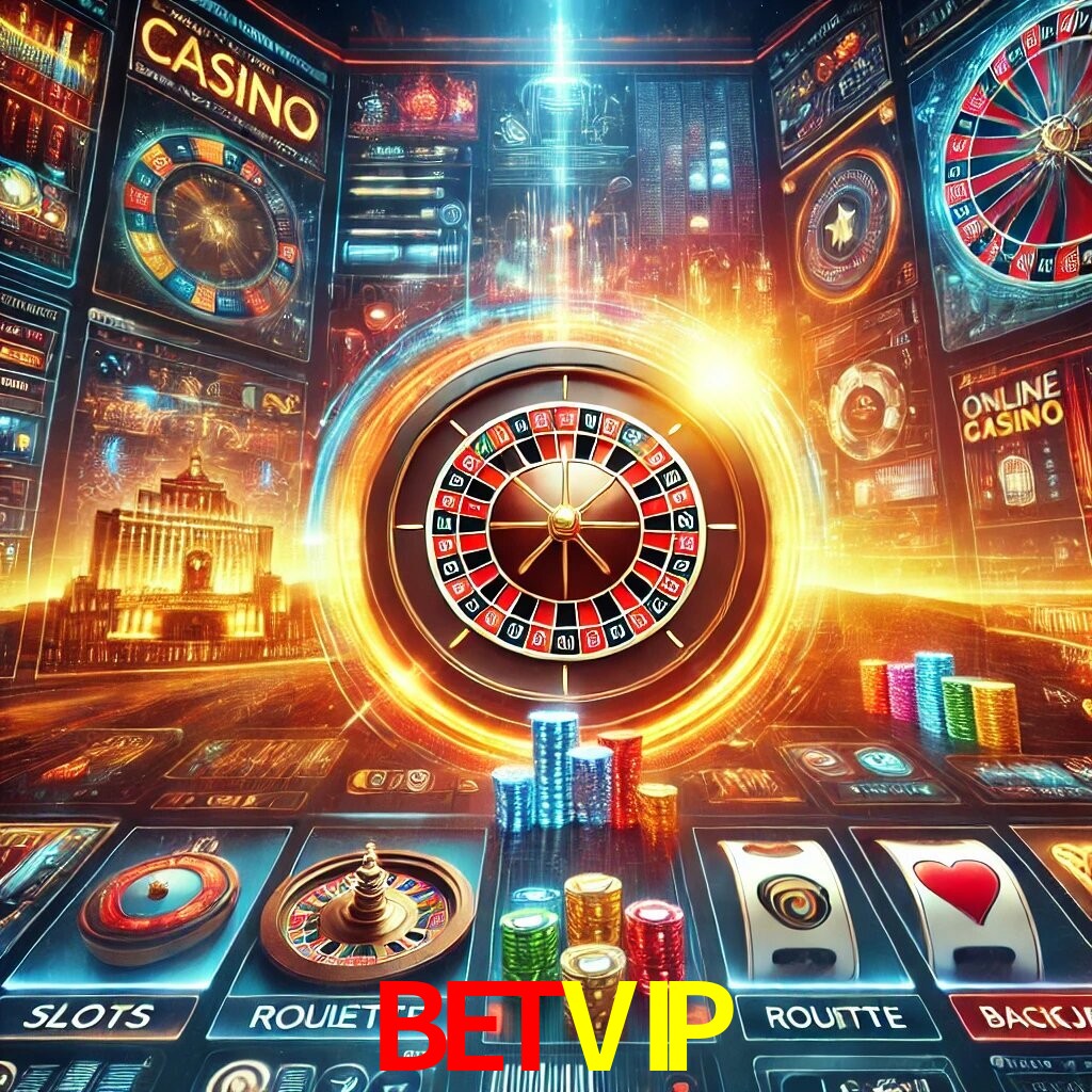 Visão geral dos jogos no BETVIP